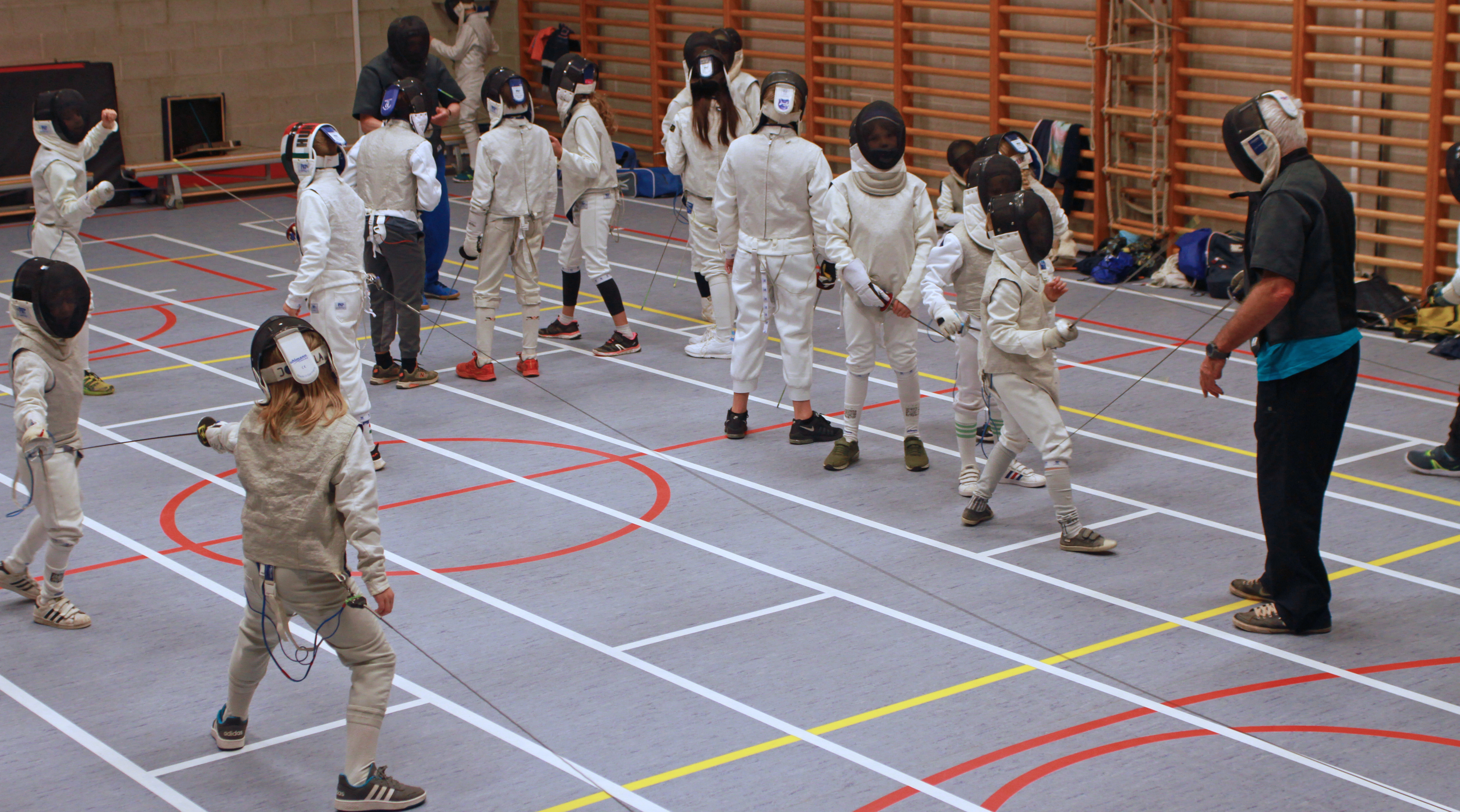 entrainement d'escrime